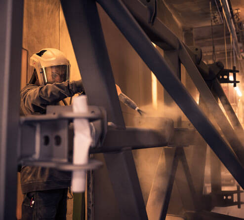 b+p AG, Beschichtungspartner, Stahl- und Aluminiumkonstruktionen